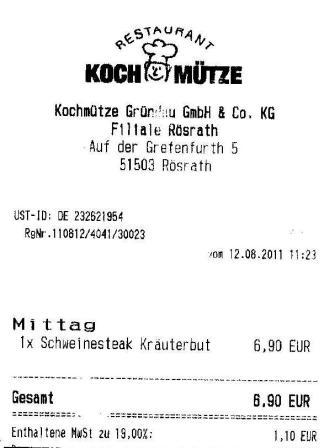 wpay Hffner Kochmtze Restaurant